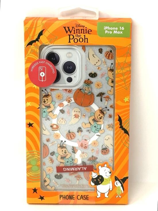 Skinnydip Accessories - Disney Winnie the Pooh Halloween iPhone 16 Pro Max Case Skinny Dip Glitter NIB